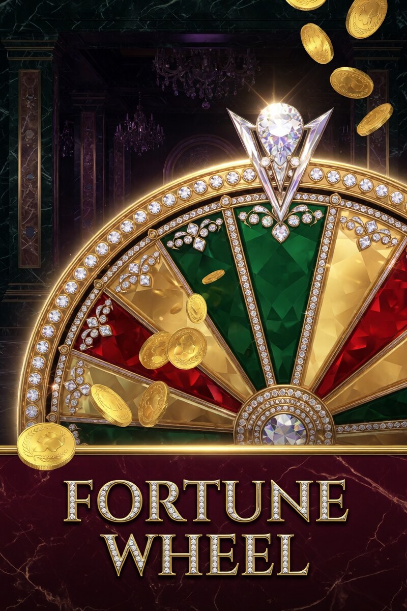 Jogo Royal Fortune Wheel no Kingmaker Casino